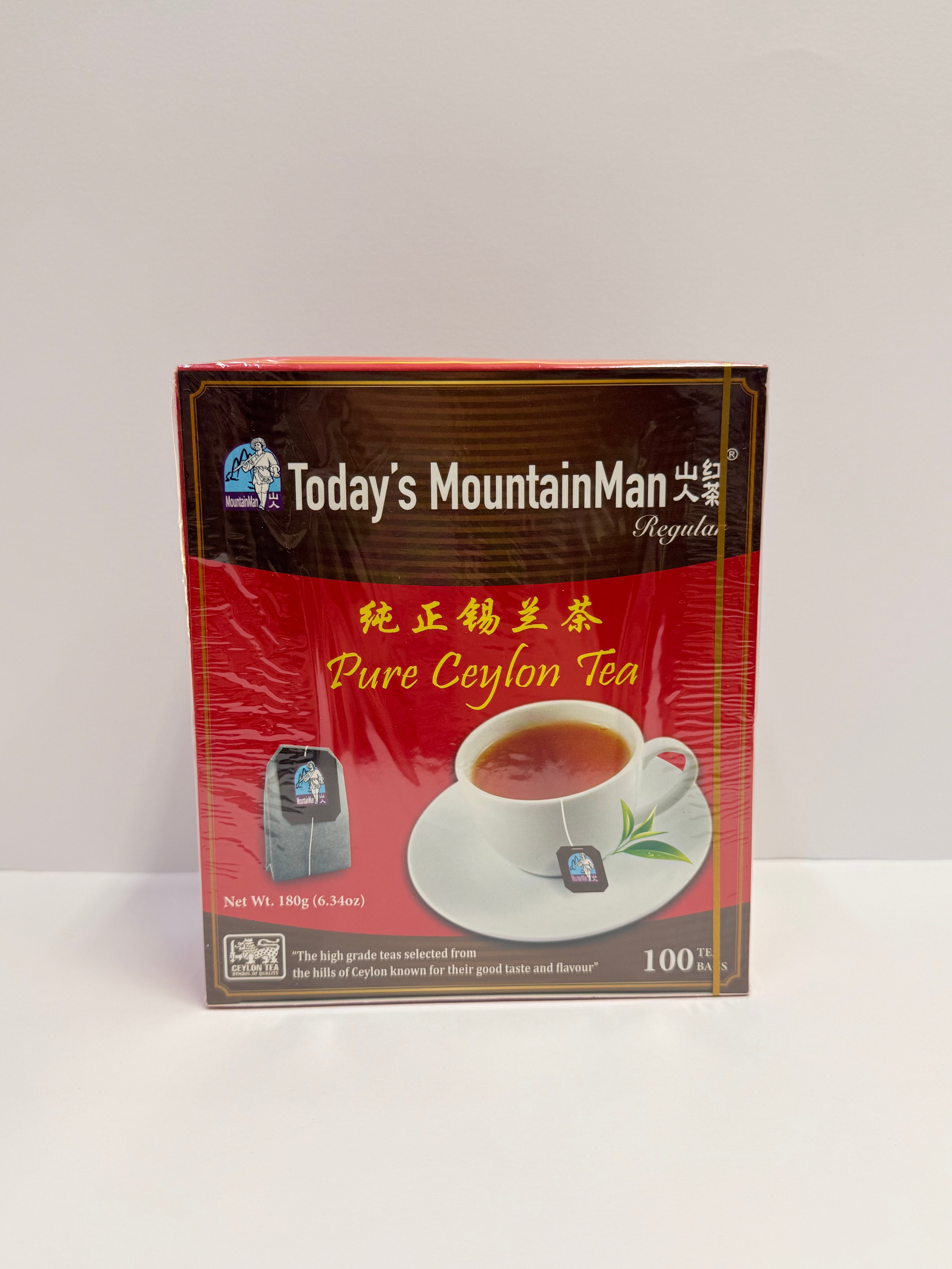 Regular Pure Ceylon Tea Today's MountainMan Box (100 sachets)